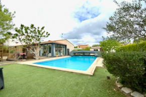 The family villa with indoor swimming pool air conditioning and wooded gar